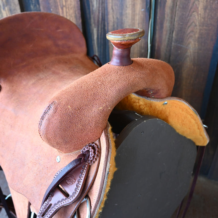 16" TESKEY'S STRIP DOWN RANCH SADDLE Saddles - New Teskey's Saddlery