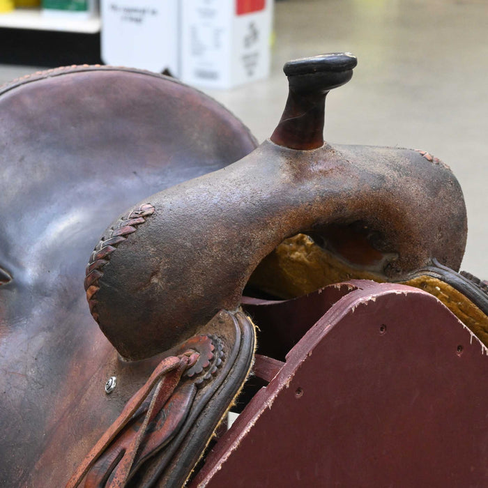 13" USED CACTUS BARREL SADDLE