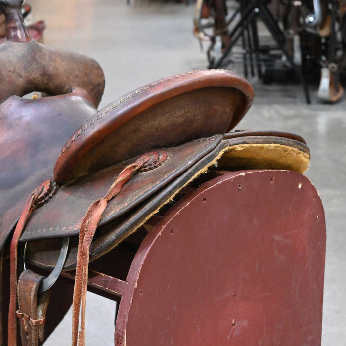 13" USED CACTUS BARREL SADDLE