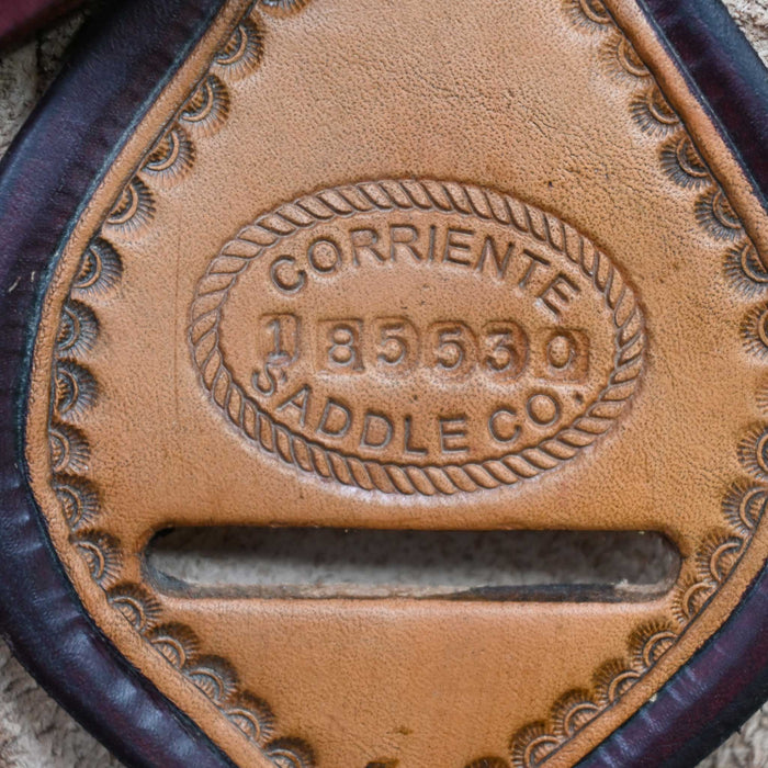 13" USED CORRIENTE TEAM ROPING SADDLE
