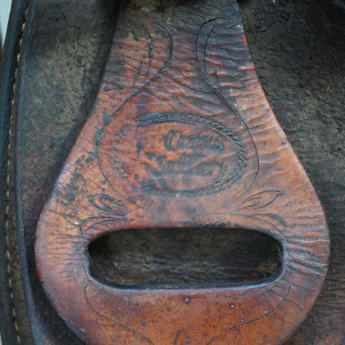 13" USED CACTUS BARREL SADDLE