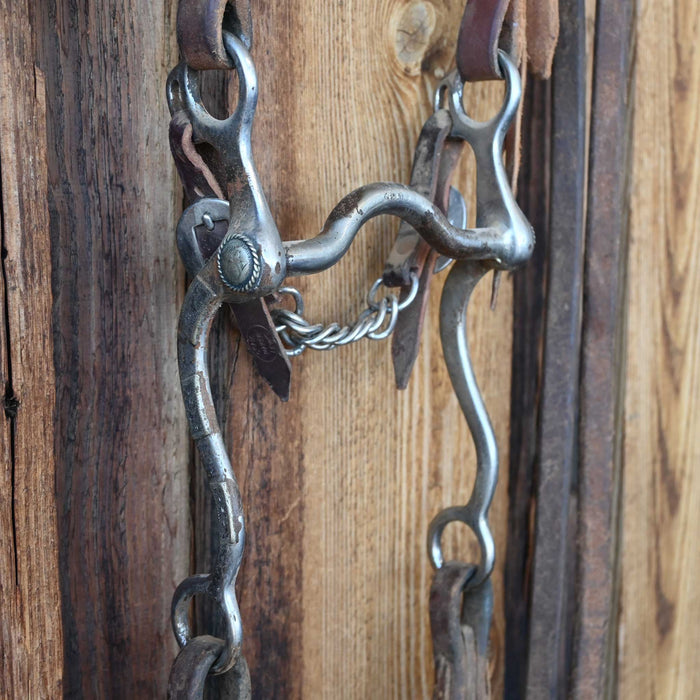 Kelly Low Port Bridle Rig w/Split Ear Headstall