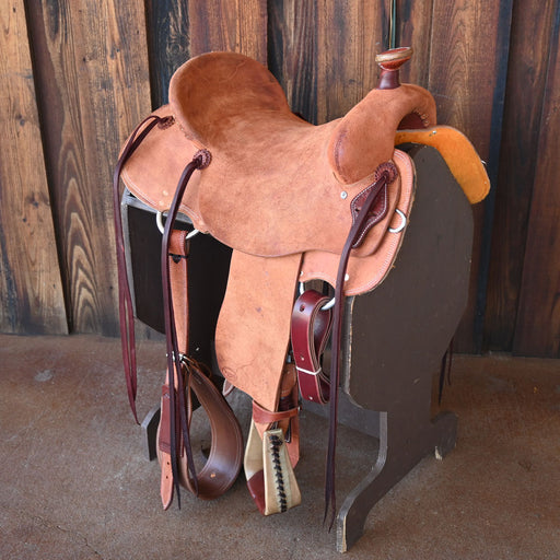 16" TESKEY'S STRIP DOWN RANCH SADDLE Saddles - New Teskey's Saddlery