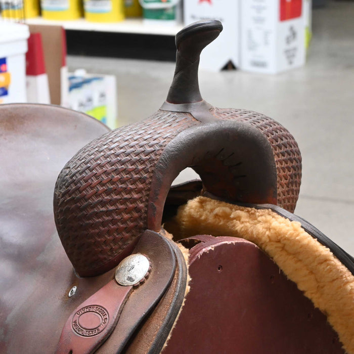 16.5" USED VINTON CUTTING SADDLE