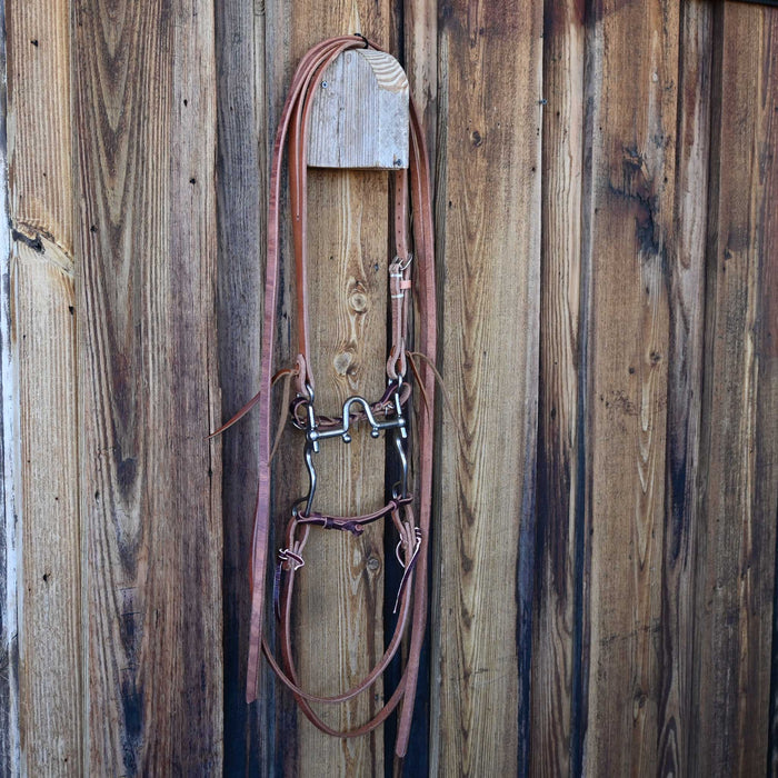 Kerry Kelley 02S Solid Port Bridle Rig w/Split Ear Headstall