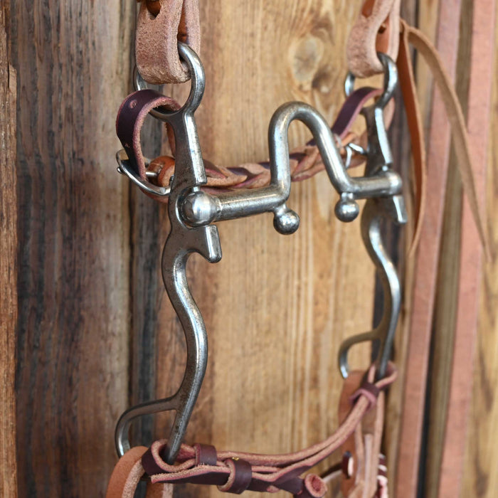 Kerry Kelley 02S Solid Port Bridle Rig w/Split Ear Headstall