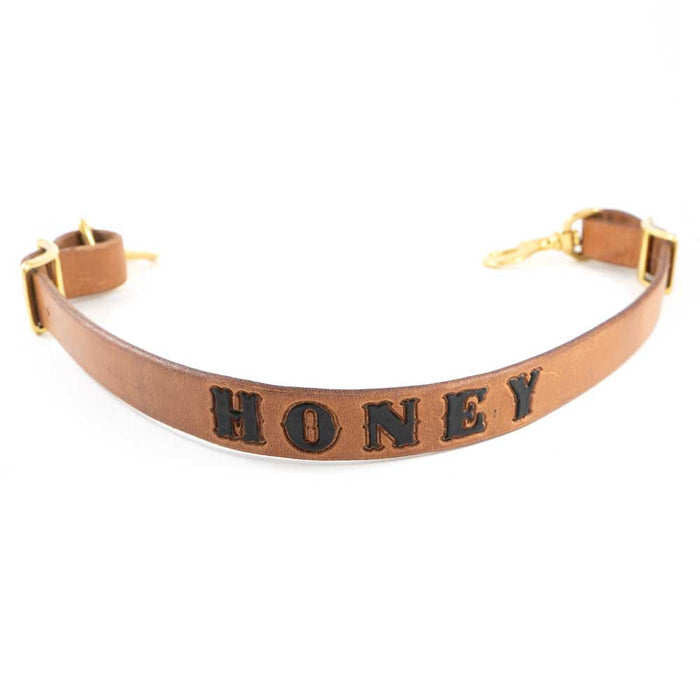 Trophy Leather Wither Strap Customs & Awards - MISC Trophy