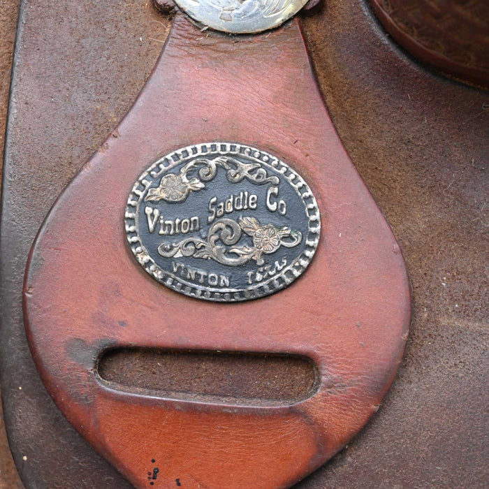 16.5" USED VINTON CUTTING SADDLE