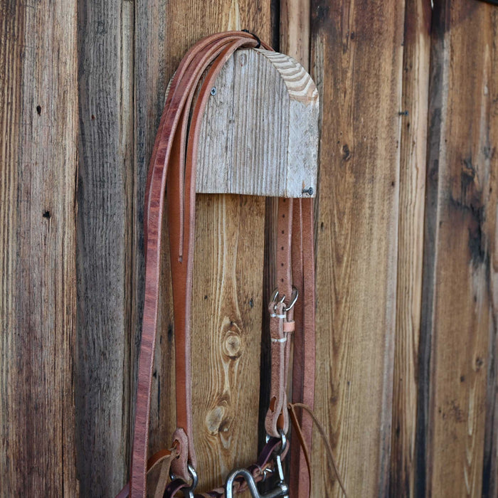 Kerry Kelley 02S Solid Port Bridle Rig w/Split Ear Headstall