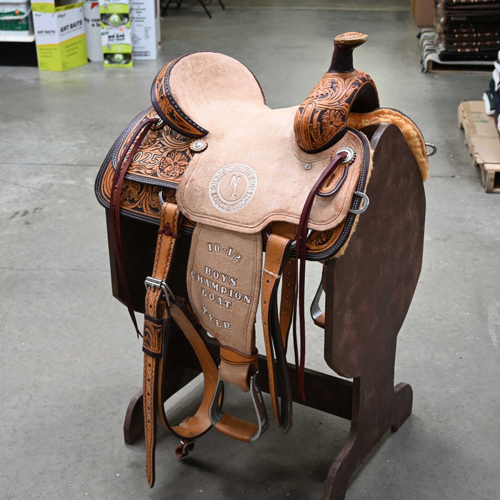 13" USED CORRIENTE TEAM ROPING SADDLE