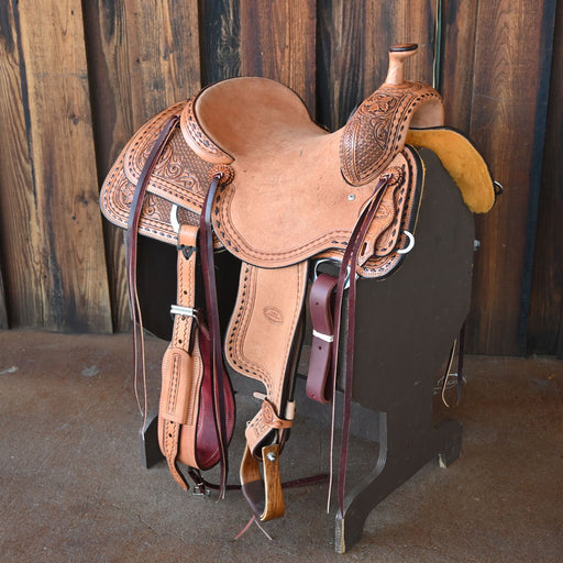 15" TESKEY'S PRO CUTTER RANCH CUTTER SADDLE Saddles - New Teskey's Saddlery
