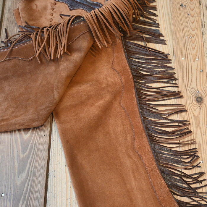 Teskey's Large Chestnut Shotgun Chaps 2365