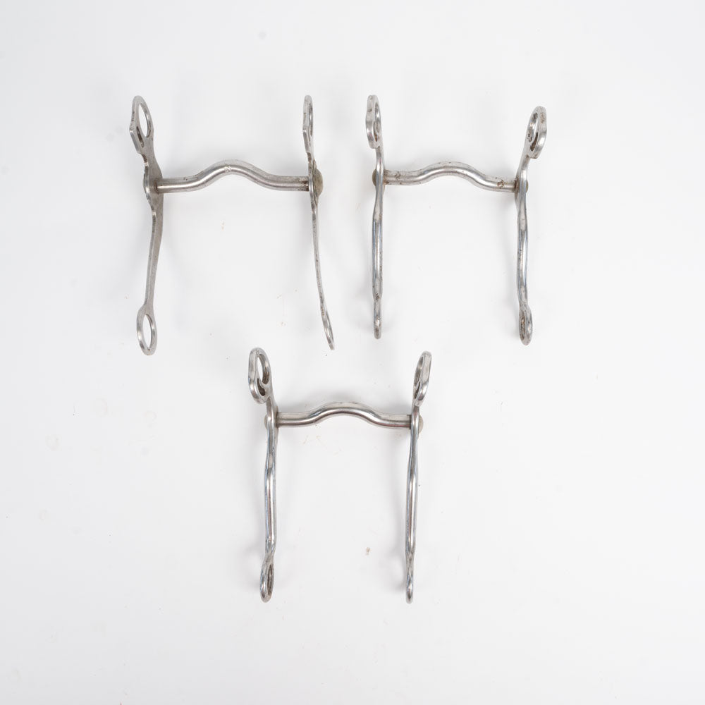 Used Stainless Grazing Bits Set Of 3 Sale Barn TESKEY'S   