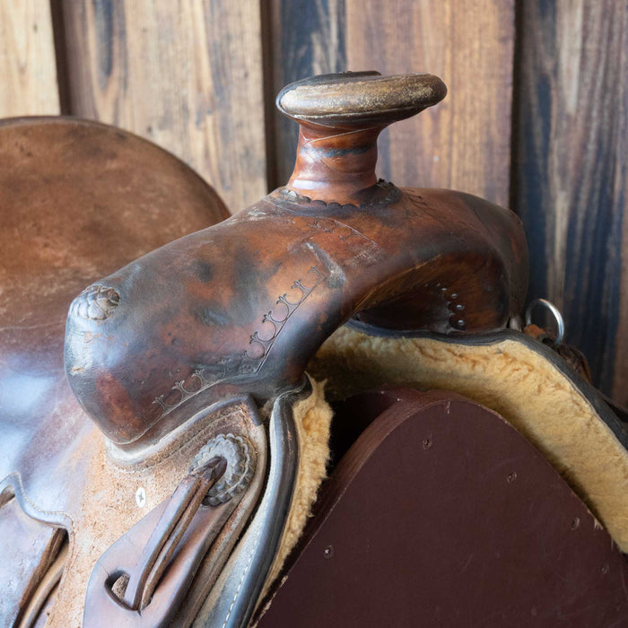 16" USED M. DIGGS RANCH SADDLE
