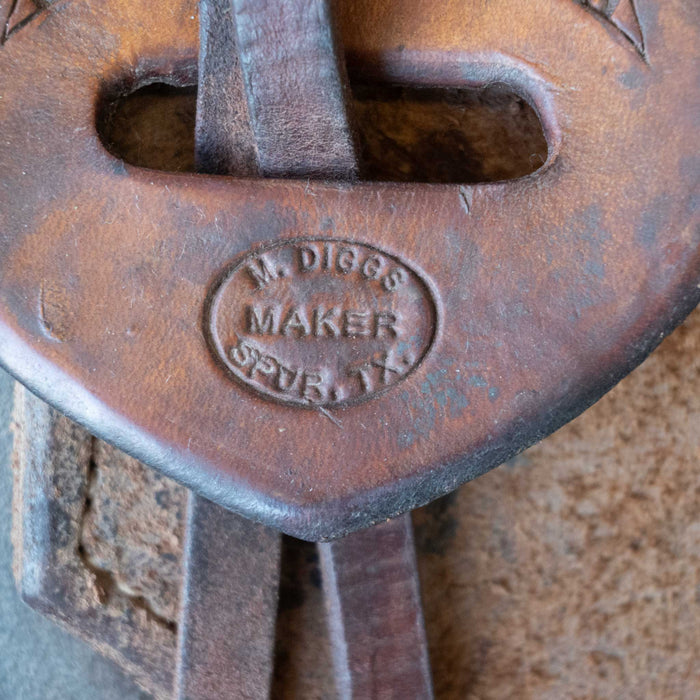 16" USED M. DIGGS RANCH SADDLE