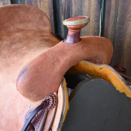 16.5" TESKEY'S STRIP DOWN RANCH SADDLE Saddles - New Teskey's Saddlery
