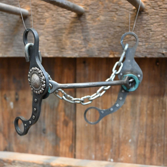 Paul Petska Mullen Bit w/Classic Silver Concho