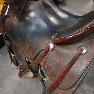 16" USED KERN CUTTING SADDLE Saddles Kern Saddlery   