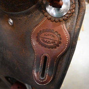 16" USED KERN CUTTING SADDLE Saddles Kern Saddlery   