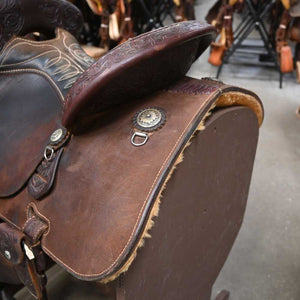 13.5" USED MARTIN STINGRAY BARREL SADDLE Saddles Martin Saddlery   