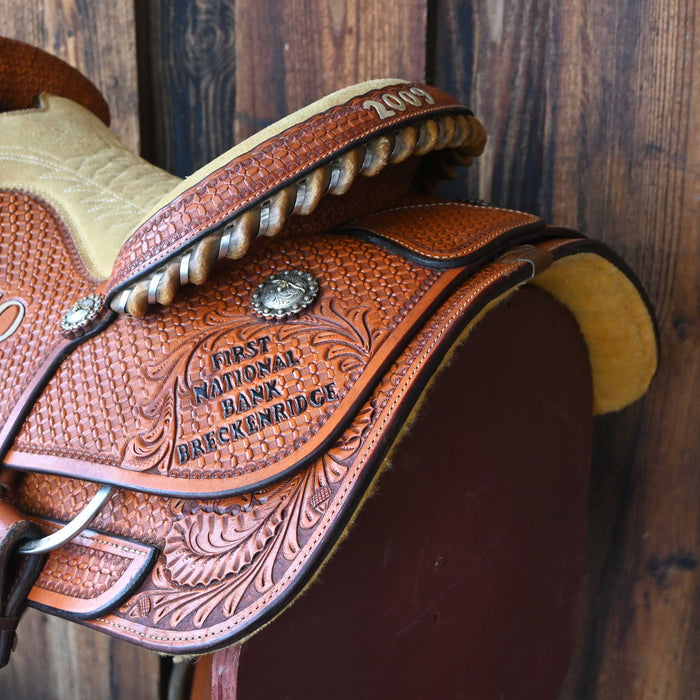 13.5" USED COWBOY CLASSIC TEAM ROPING SADDLE Saddles - Used Cowboy Classic Saddlery