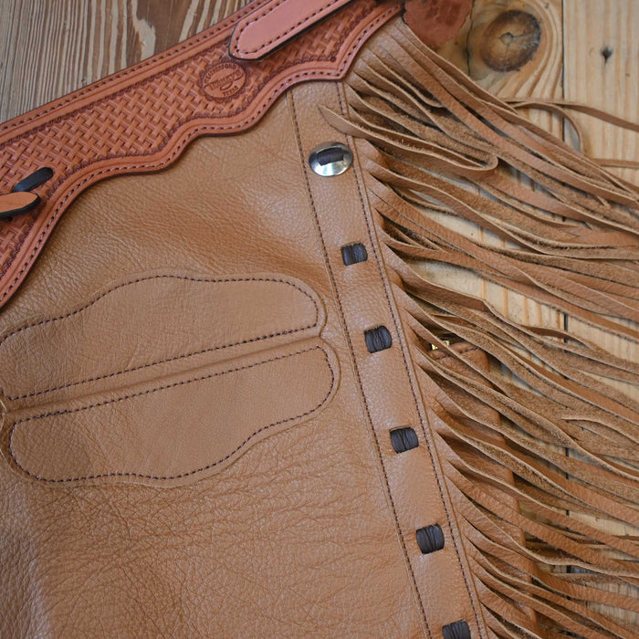 Teskey's X-Small Smooth Deer Tan Shotgun Chaps 2370