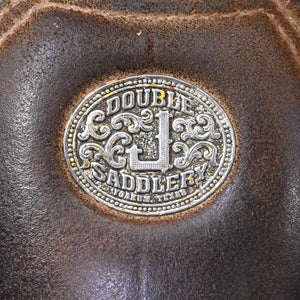 13.5" USED DOUBLE J POZZI PRO BARREL SADDLE