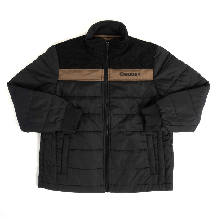 Hooey Boy's Black Banff Puffer Jacket