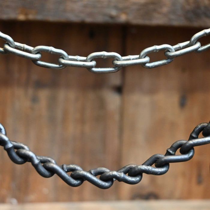 Paul Petska Chain Gag Bit w/Silver Arrow Conchos
