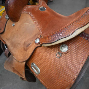 12.5" USED BILLY COOK BARREL SADDLE Saddles Billy Cook   