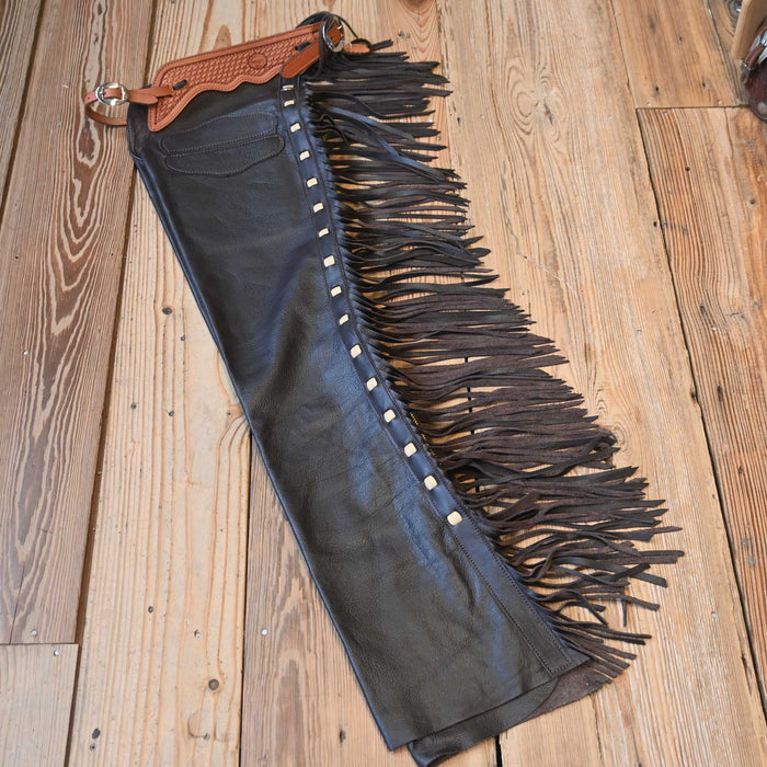 Teskey's X-Small Smooth Dark Chocolate Shotgun Chaps 2371