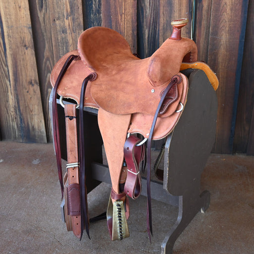 14.5" TESKEY'S STRIP DOWN RANCH SADDLE Saddles - New Teskey's Saddlery