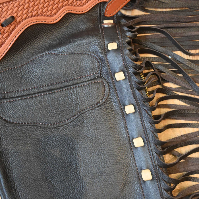 Teskey's X-Small Smooth Dark Chocolate Shotgun Chaps 2371