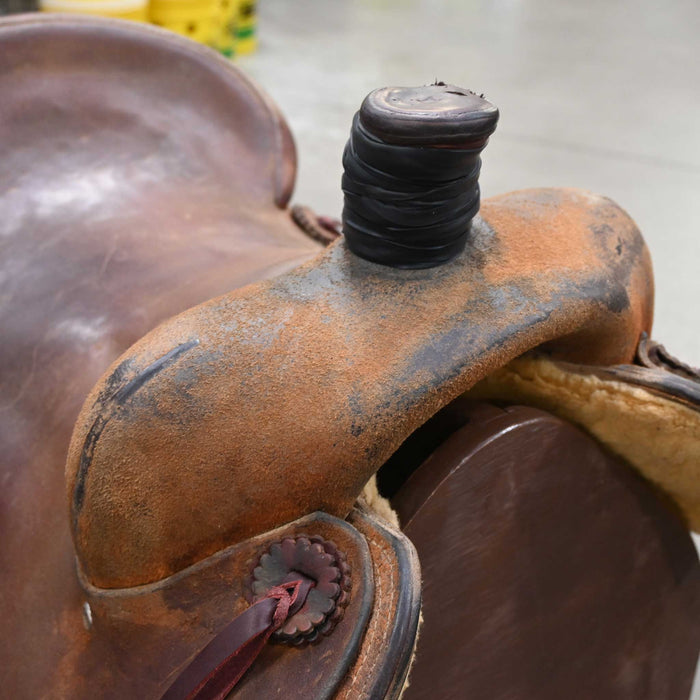 16.5" USED RANCH SADDLE