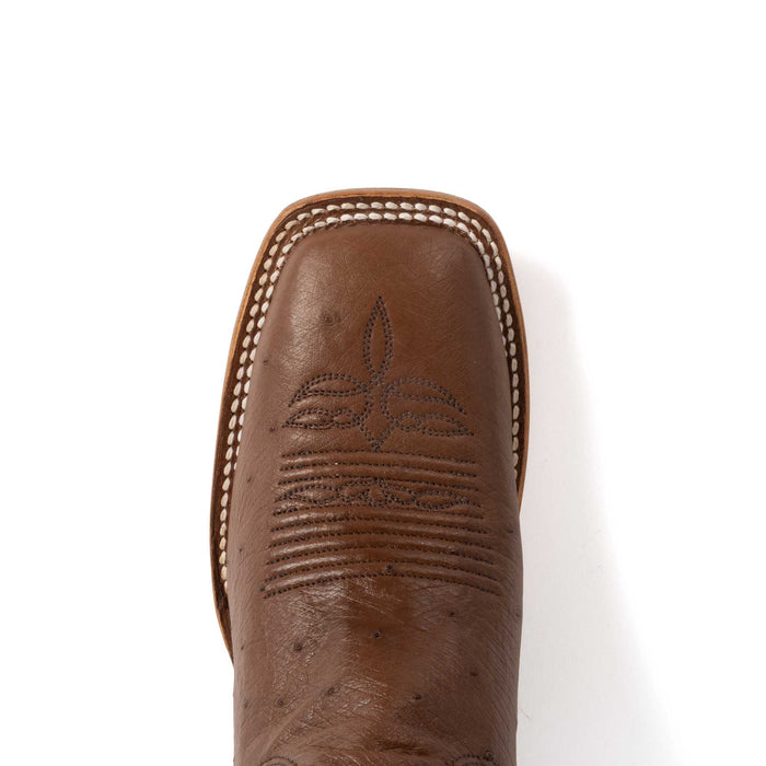 Justin Women's Tatum Brown Smooth Ostrich Western Boot