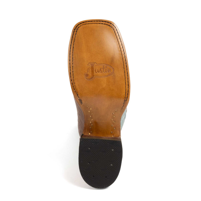 Justin Women's Tatum Brown Smooth Ostrich Western Boot