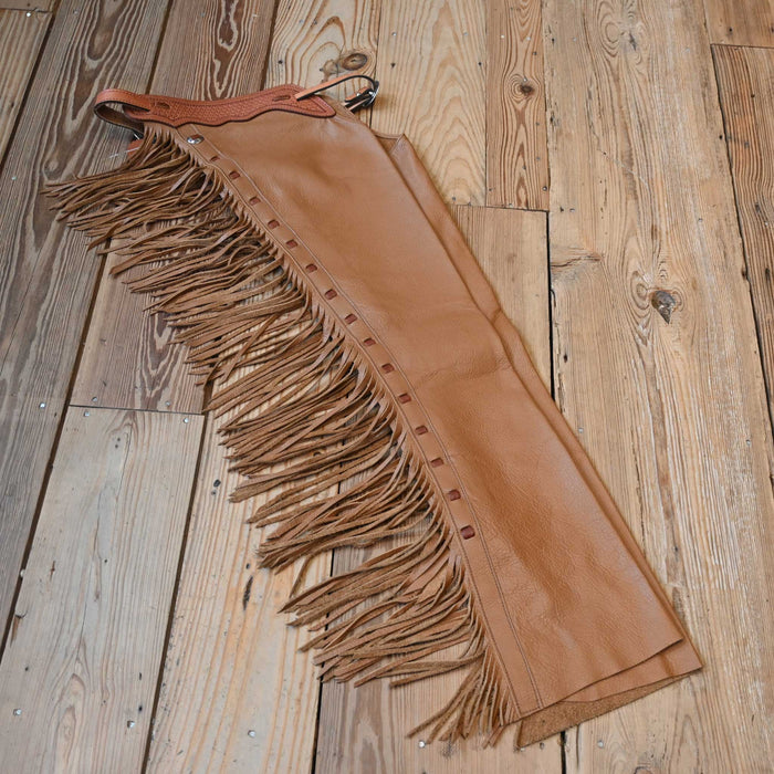 Teskey's X-Small Caramel Color Smooth Shotgun Chaps 2374