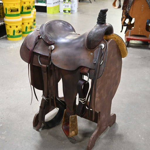 15" USED J STEAD CUTTING SADDLE Saddles - Used J. Stead Saddle Co