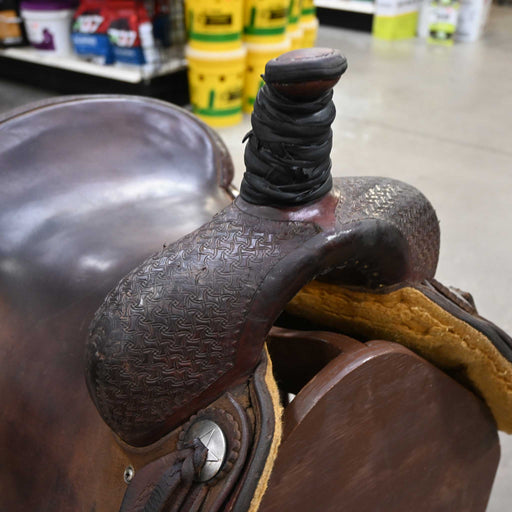 15" USED J STEAD CUTTING SADDLE Saddles - Used J. Stead Saddle Co