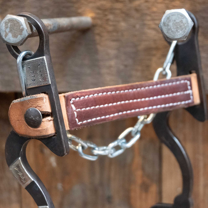 Tristan Mahoney Silver Mounted Leather Bit 2211