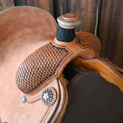 13" PATRICK SMITH ROPING SADDLE Saddles - New Patrick Smith