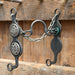 Paul Petska Ported Chain Bit w/Silver Floral Conchos Tack - Bits Paul Petska