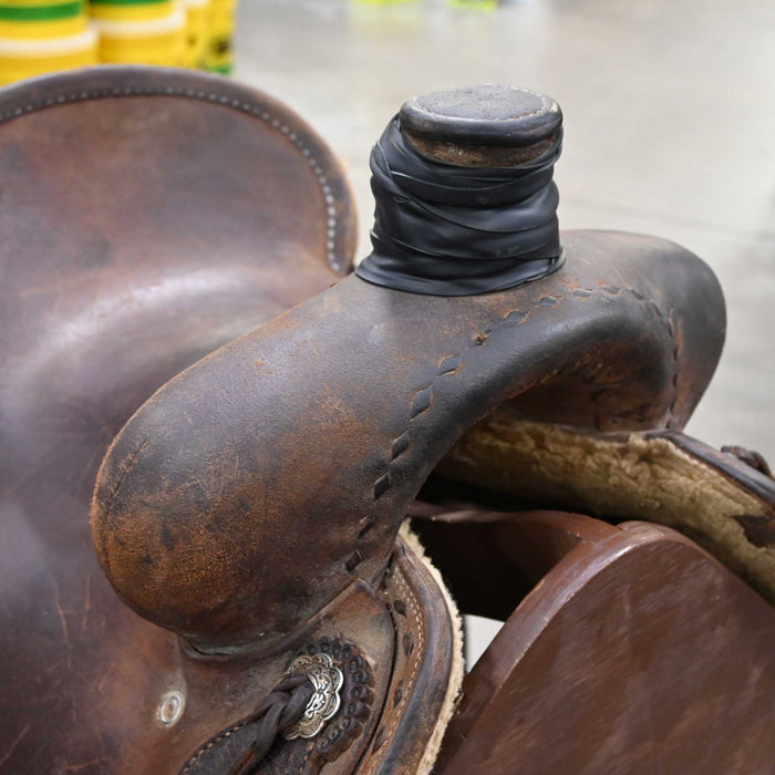 14.5" USED TESKEY'S RANCH SADDLE Saddles - Used Teskey's Saddlery