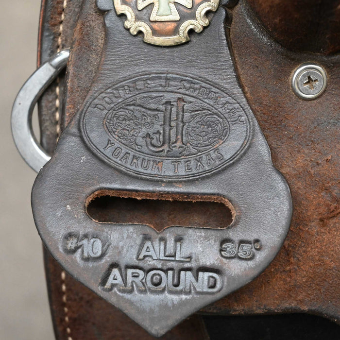 15" USED DOUBLE J ALL AROUND SADDLE