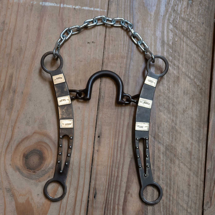 Tristan Mahoney Silver Mounted Ported Chain Bit 2215