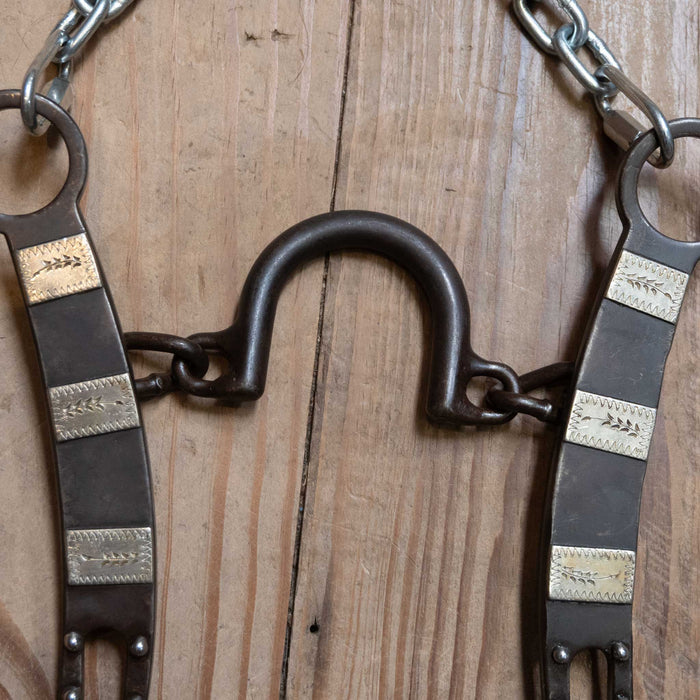 Tristan Mahoney Silver Mounted Ported Chain Bit 2215