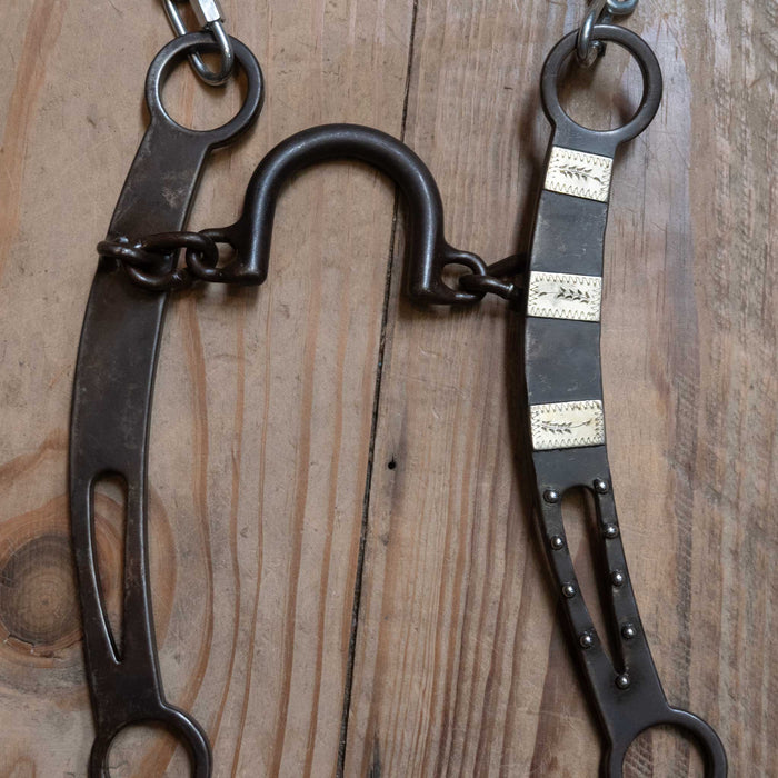 Tristan Mahoney Silver Mounted Ported Chain Bit 2215
