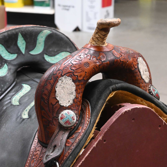 12.5" USED TREELESS BARREL SADDLE