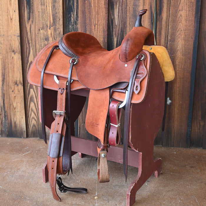 15.5" JEFF SMITH BUSTER WELCH CUTTING SADDLE Saddles - New Jeff Smith