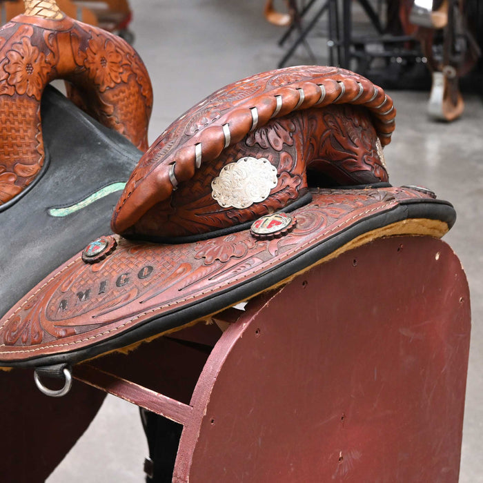 12.5" USED TREELESS BARREL SADDLE